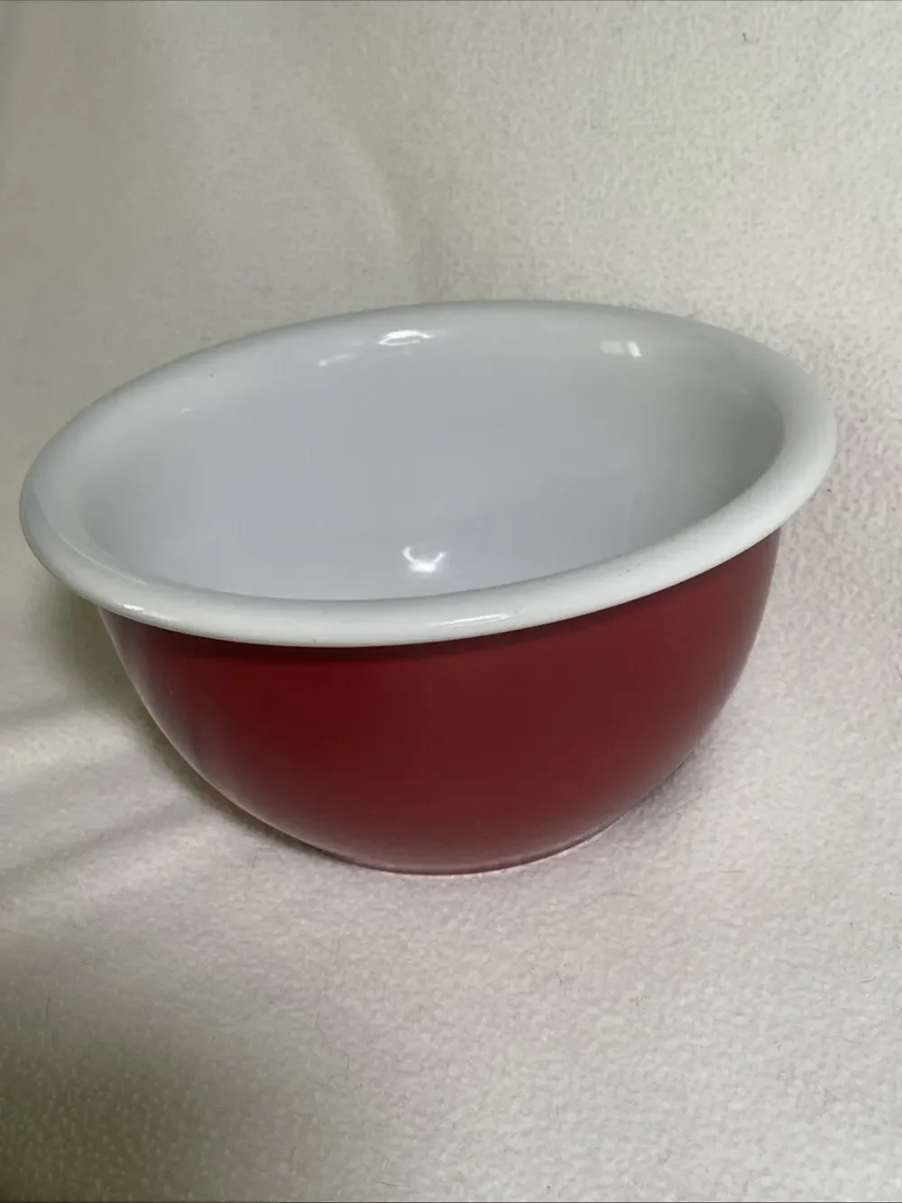 Corningware Coordinates Mixing Bowl 2 Qt Cajun Red Nesting Stoneware